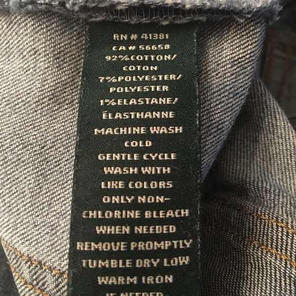 Ralph Lauren straight jeans size 12 - Picture 4 of 4